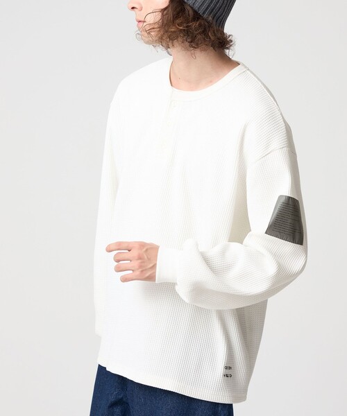 CITEN（シテン） tシャツ 「CITEN」ヘンリーネックワッフルロング