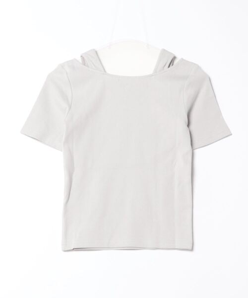 「MURUA」 半袖カットソー FREE ブラック レディース_画像2