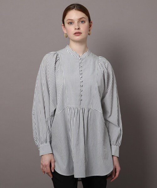 ドレステリア　長袖ブラウス　新品未使用　36(S) DRESSTERIOR（ドレステリア） 長袖ブラウス 36 ピンク レディース