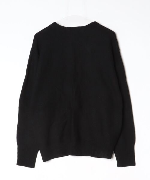 TOWNCRAFT（タウンクラフト） ワンポイントニットカーディガン FREE