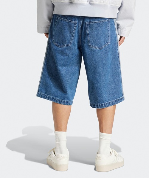 adidas（アディダス） ジーンズ DENIM FIREBIRD SHORTS ファイアー