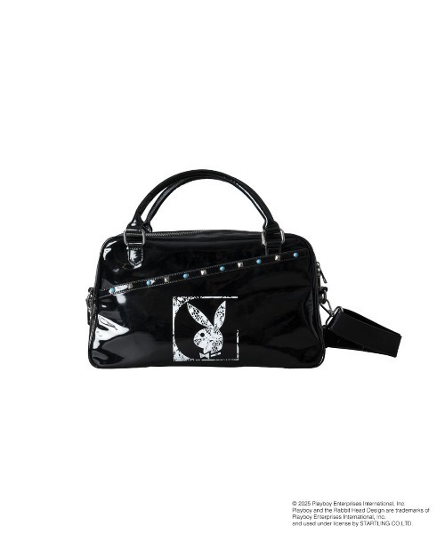 VI E DIT ショルダーバッグ PLAYBOY Boston Bag/プレイボーイスクール