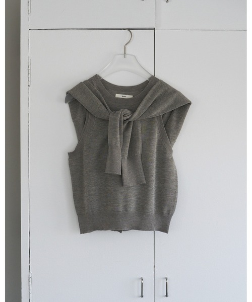 anuke（アンヌーク） カーディガン Highgauge Sheer Cardigan