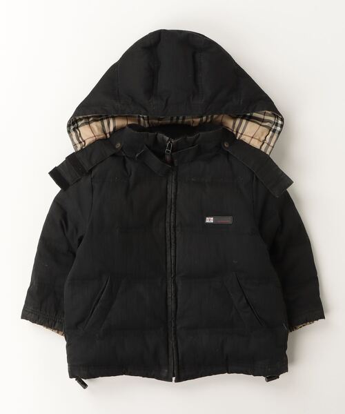 BURBERRY」 「KIDS」ダウンジャケット - ブラック キッズ 冬物 新入荷 