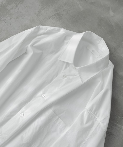 「remer」 長袖シャツ MEDIUM ホワイト メンズ_画像3