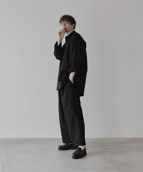 「remer」 長袖シャツ MEDIUM ホワイト メンズ_画像6