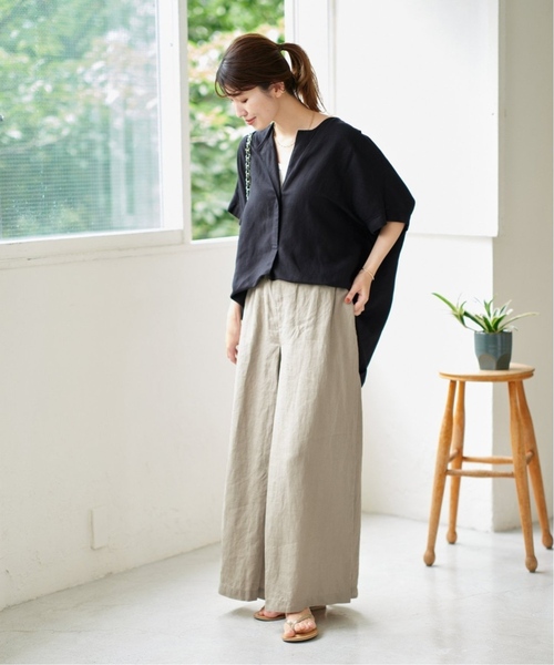 「JOURNAL STANDARD」 キュロット 38 ブラック レディース_画像7