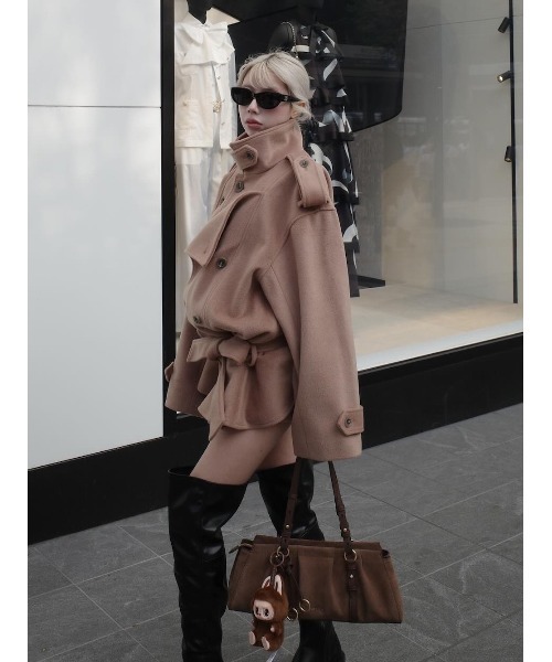 Darich ダーリッチ ドロップショルダージャケットコート コート 予約商品】ドロップショルダージャケットコート – Darich (ダーリッチ)