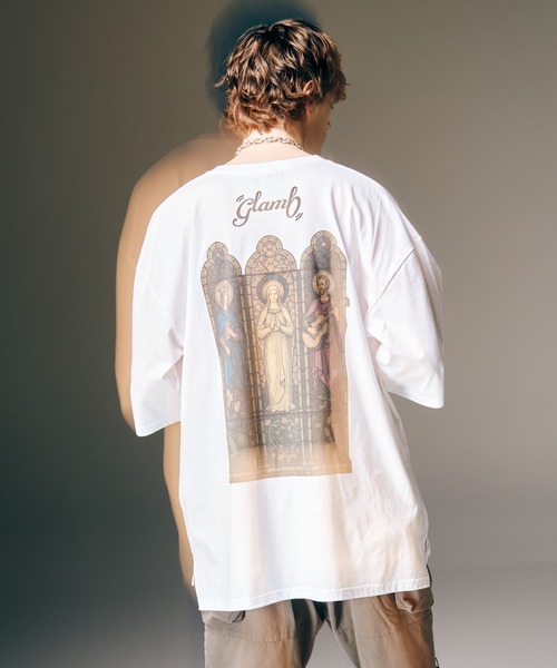ステンドグラス No.2 glamb（グラム） tシャツ Stained Glass T-Shirt II / ステンドグラスT