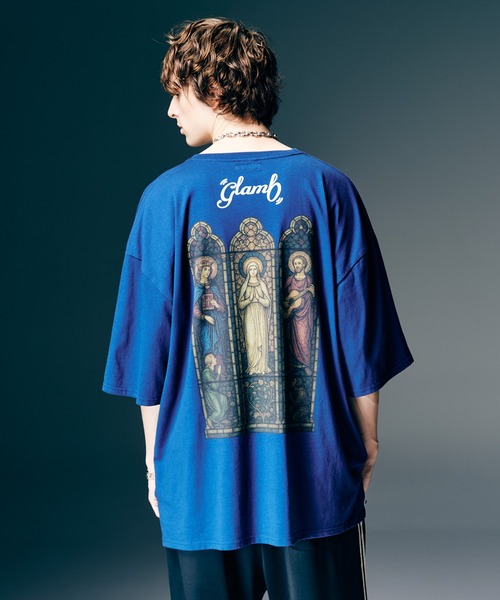 glamb（グラム） tシャツ Stained Glass T-Shirt II / ステンドグラスT