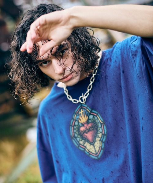 glamb（グラム） tシャツ Stained Glass T-Shirt II / ステンドグラスT