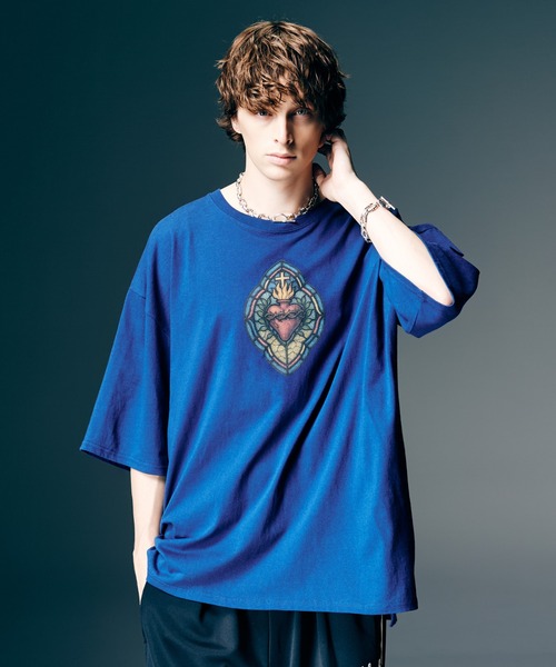 glamb（グラム） tシャツ Stained Glass T-Shirt II / ステンドグラスT