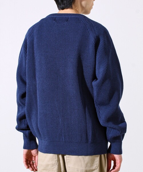 Vincent et Mireille ボーダーニット 白×ネイビー Mサイズ Vincent et 
