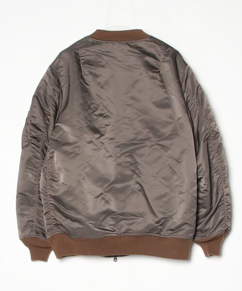 「STAMMBAUM」 ナイロンブルゾン L ブラウン メンズ_画像2