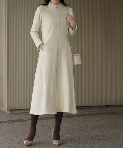 HUIT bouquet（ユイット ブーケ） ワンピース ボンバーヒート Aライン