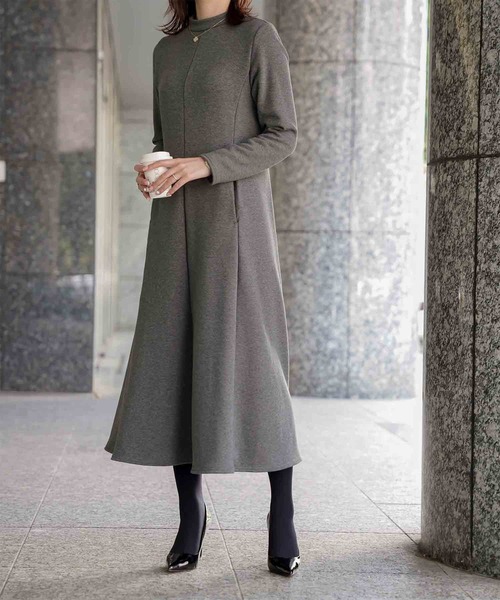 HUIT bouquet（ユイット ブーケ） ワンピース ボンバーヒート Aライン