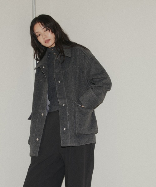 hellam（ヘラム） ジャケット テーラードジャケット モッサミドル