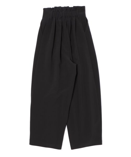 Jines（ジネス） パンツ ハイウエストワイドカーブパンツ レディース