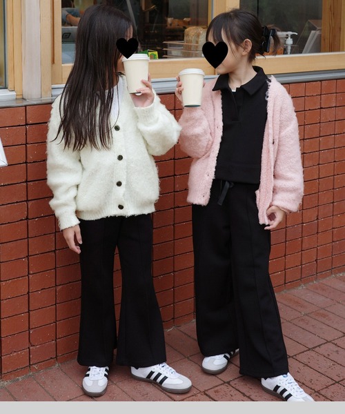 ①YOKO CHAN カーディガン 38 ピンクベージュ②ブラック サイズ36 KOBE LETTUCE（神戸レタス） カーディガン 「 Yuumiさんコラボ