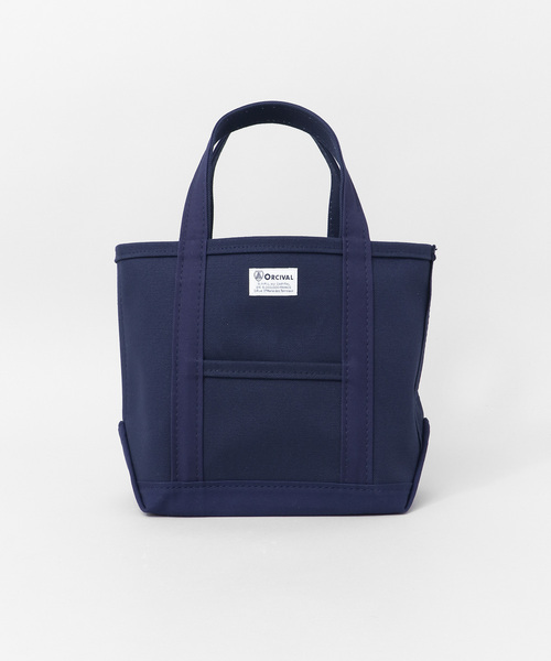「ORCIVAL」 トートバッグ ONE ネイビー レディース_画像2
