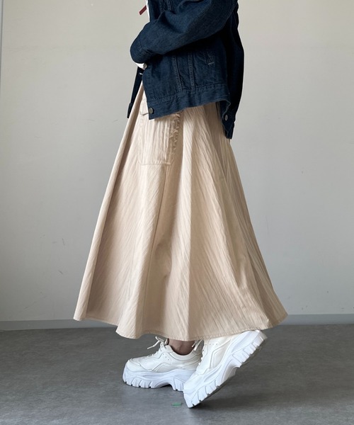 「un dix cors」 フレアスカート FREE ブラック レディース_画像4