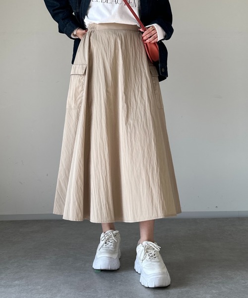 「un dix cors」 フレアスカート FREE ブラック レディース_画像7