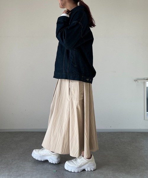 「un dix cors」 フレアスカート FREE ブラック レディース_画像9