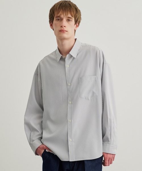 PUBLIC TOKYO（パブリックトウキョウ） 長袖シャツ 0 グレー メンズ