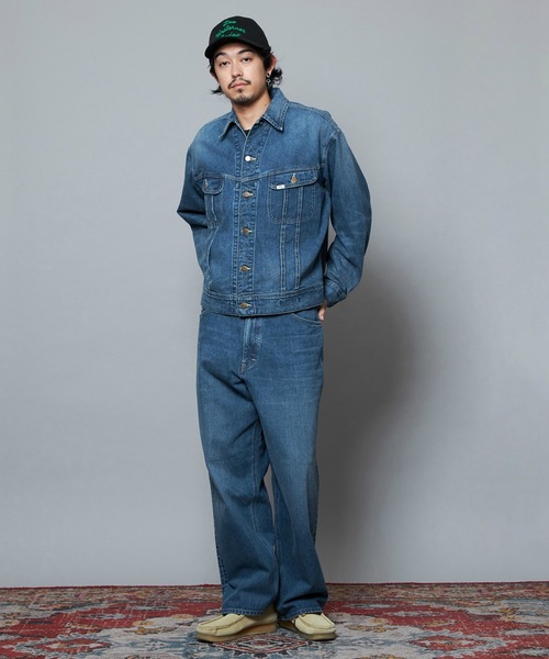 【今日明日20000円まで値下げ可能】Lee 101-J デニムジャケットパンツ 試着対象】AMERICAN RIDERS 101Jデニムジャケット【セットアップ対応