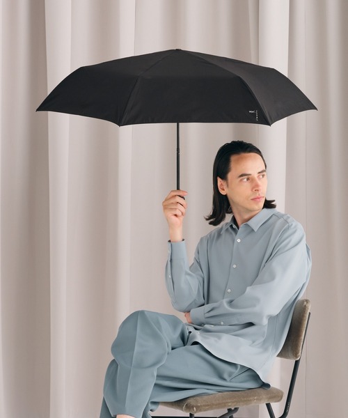 【新品タグ付】ラルフローレン ロゴジャガード 雨傘　グレー　ユニセックス　ギフト POLO RALPH LAUREN（ポロ・ラルフローレン） 折りたたみ傘 折りたたみ