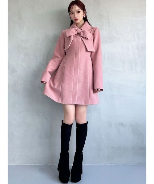 RESEXXY（リゼクシー） コート アウター 「追加生産分」ビッグリボン