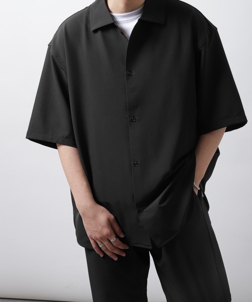 「ZIP FIVE」 半袖シャツ X-LARGE ベージュ メンズ_画像3