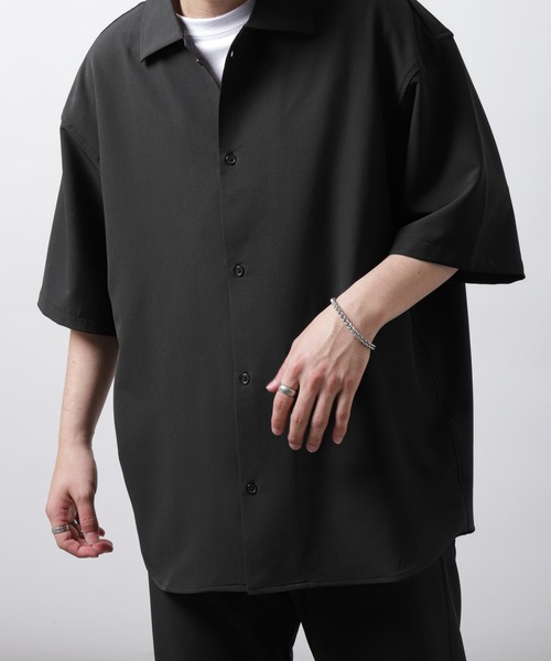 「ZIP FIVE」 半袖シャツ X-LARGE ベージュ メンズ_画像4