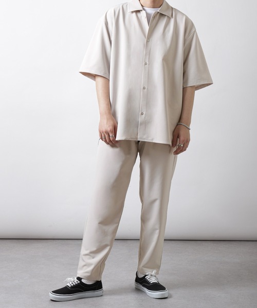 「ZIP FIVE」 半袖シャツ X-LARGE ベージュ メンズ_画像7