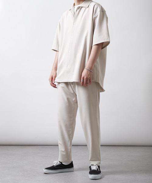 「ZIP FIVE」 半袖シャツ X-LARGE ベージュ メンズ_画像8