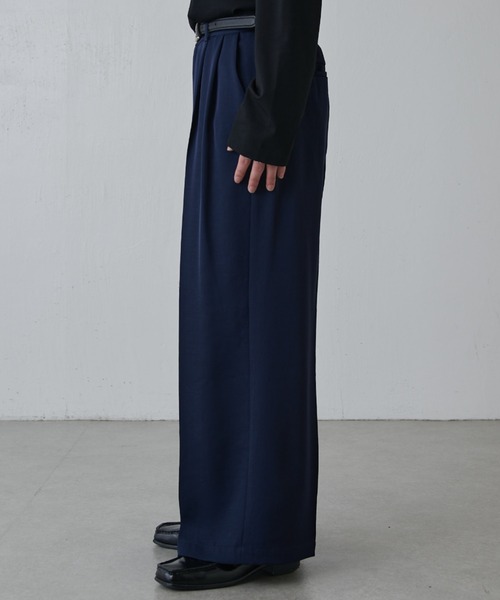 Lui's（ルイス） ワイドパンツ スラックス フレンチツイルワイド