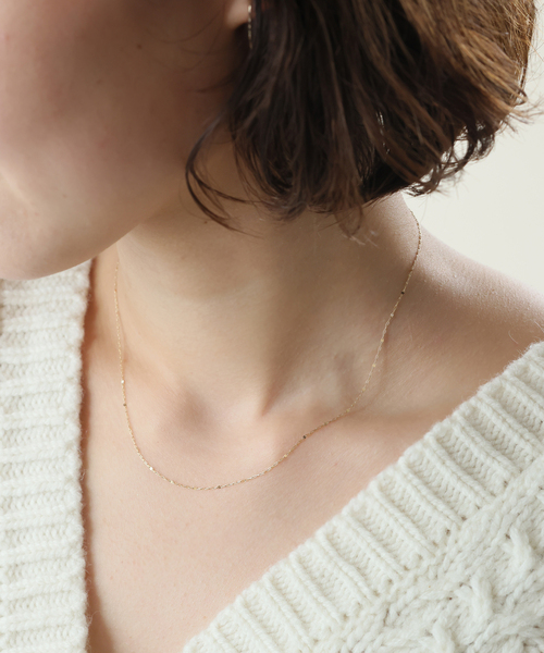 SLOBE IENA（スローブイエナ） ネックレス SLOBE ペタルチェーン