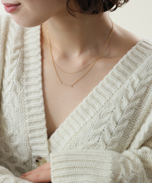 SLOBE IENA（スローブイエナ） ネックレス SLOBE ペタルチェーン