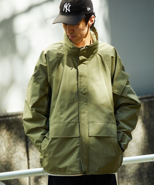 FREAK'S STORE（フリークスストア） ナイロンブルゾン LARGE オリーブ