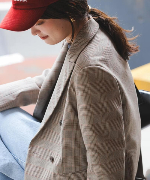 SLOBE IENA（スローブイエナ） テーラードジャケット FREE ベージュ