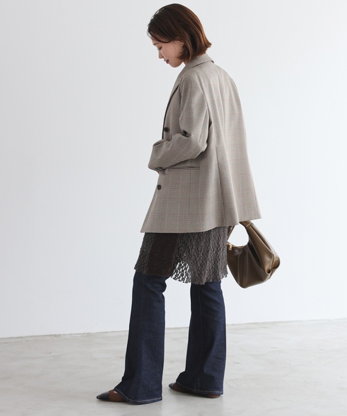 【美品】SLOBE IENA テレデラン ジャケット ベージュ リネン 100% SLOBE IENA スローブイエナ テレデランジャケット ベージュ リネン