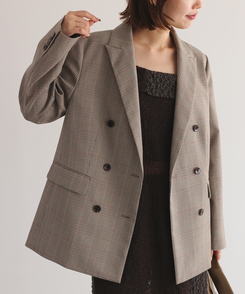 SLOBE IENA（スローブイエナ） テーラードジャケット FREE ベージュ