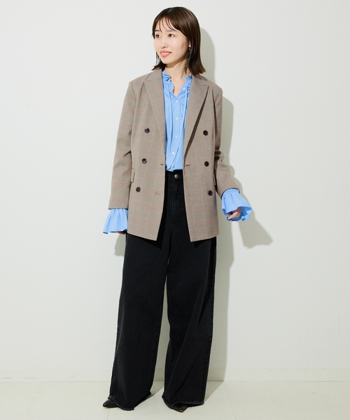 SLOBE IENA（スローブイエナ） テーラードジャケット FREE ベージュ