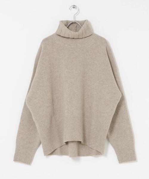 かぐれ ニット セーター ハミルトンタートルニット レディース