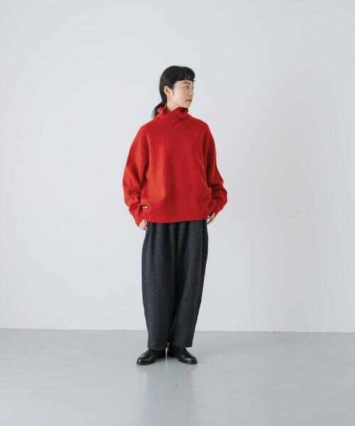 かぐれ ニット セーター ハミルトンタートルニット レディース