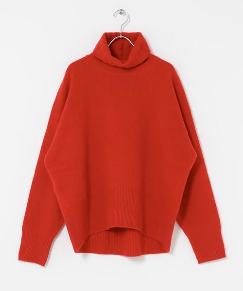 かぐれ ニット セーター ハミルトンタートルニット レディース