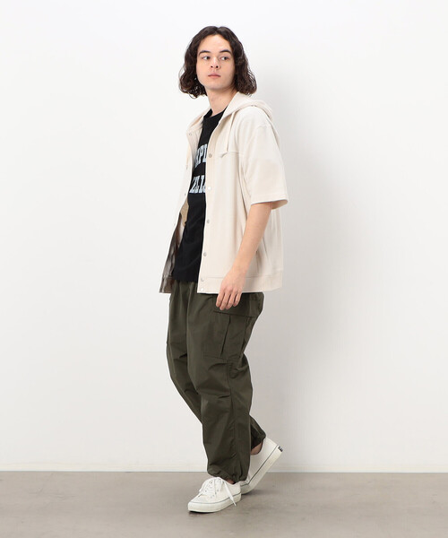 「Purple&Yellow」 カーディガン MEDIUM カーキ メンズ_画像2