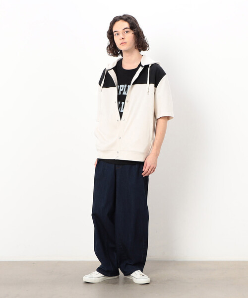 「Purple&Yellow」 カーディガン MEDIUM カーキ メンズ_画像6