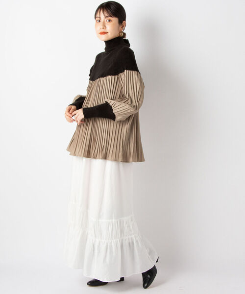 「NOLLEY'S」 長袖ブラウス FREE ブラック レディース_画像5