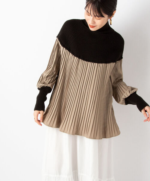 「NOLLEY'S」 長袖ブラウス FREE ブラック レディース_画像6